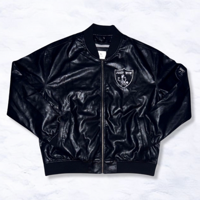 JUST WIN LEATHER JACKET 1