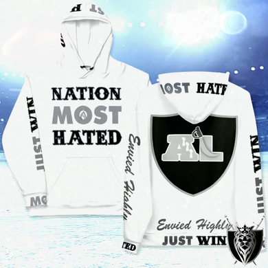 NATION MOST HATED HOODIE(White)